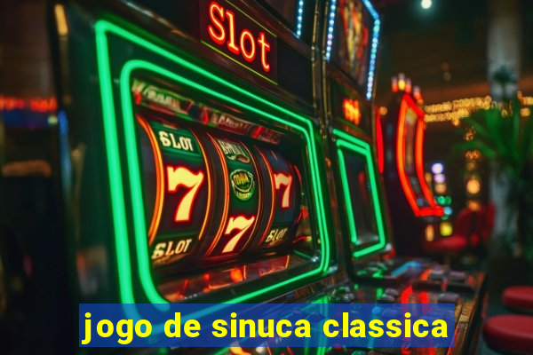 jogo de sinuca classica